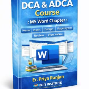 04. MS Word Of DCA & ADCA Course