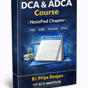 02. Notepad Practical & Theory ebook DCA & ADCA Course ebook