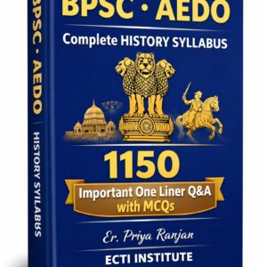 AEDO  BPSC History Most Important  One liner Question Answer & MCQ